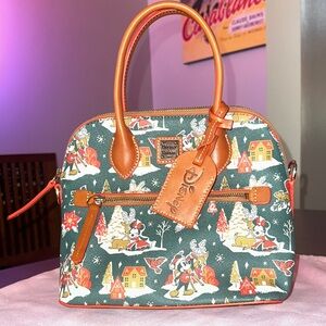 Dooney & Bourke Festive Christmas Satchel